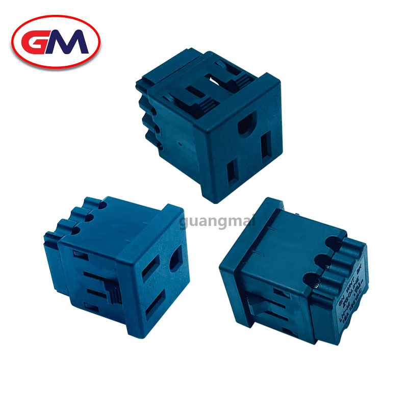 TR美规插座 刺破式12AWG线 垃圾处理器压力开关盒用 卡式27*27mm