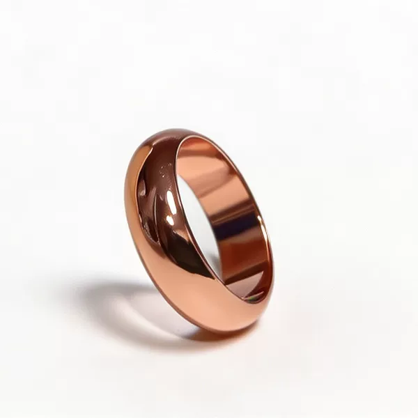 European and American Cross-Border Pure Copper Ring, Magnetic Ring, Personalized Simple Couple Style Ring, Jewelry, Health Ring, European and American Plain Ring
