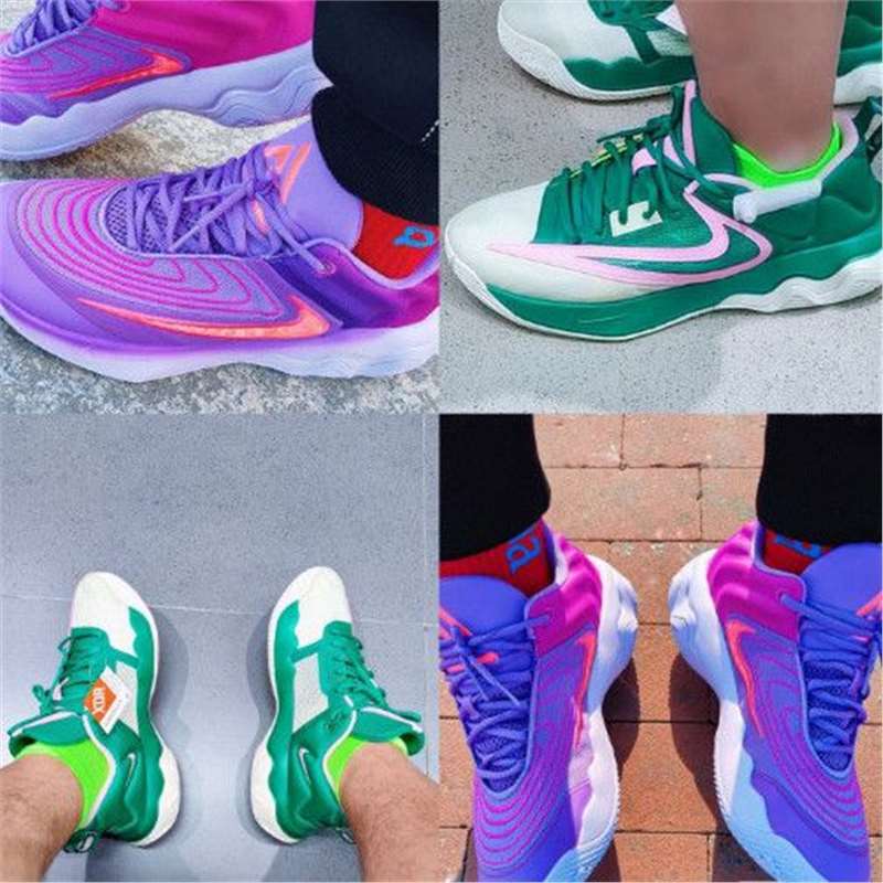 Giannis Immortality 3 White and Red Basketball Shoes with Air Cushion