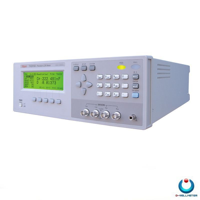常州同惠 LCR精密数字电桥 TH2816A 50Hz-200KHz 基础精度0.05%