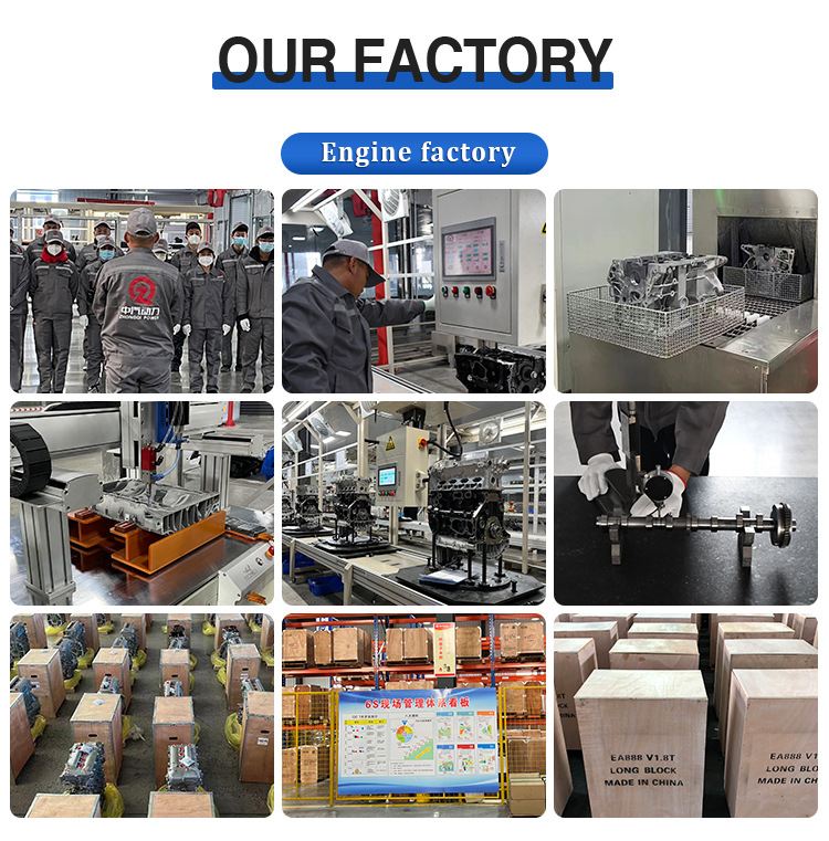 Factory Sells Brand New 4Y Engine Assembly 2.2L Toyota Engine Suitable for Hiace, Hilux, Crown