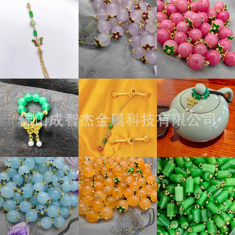 Traditional Chinese Style Small Pendant, New Chinese-Style Garden Dream Costume Tassel Brooch Pendant, 13 Styles