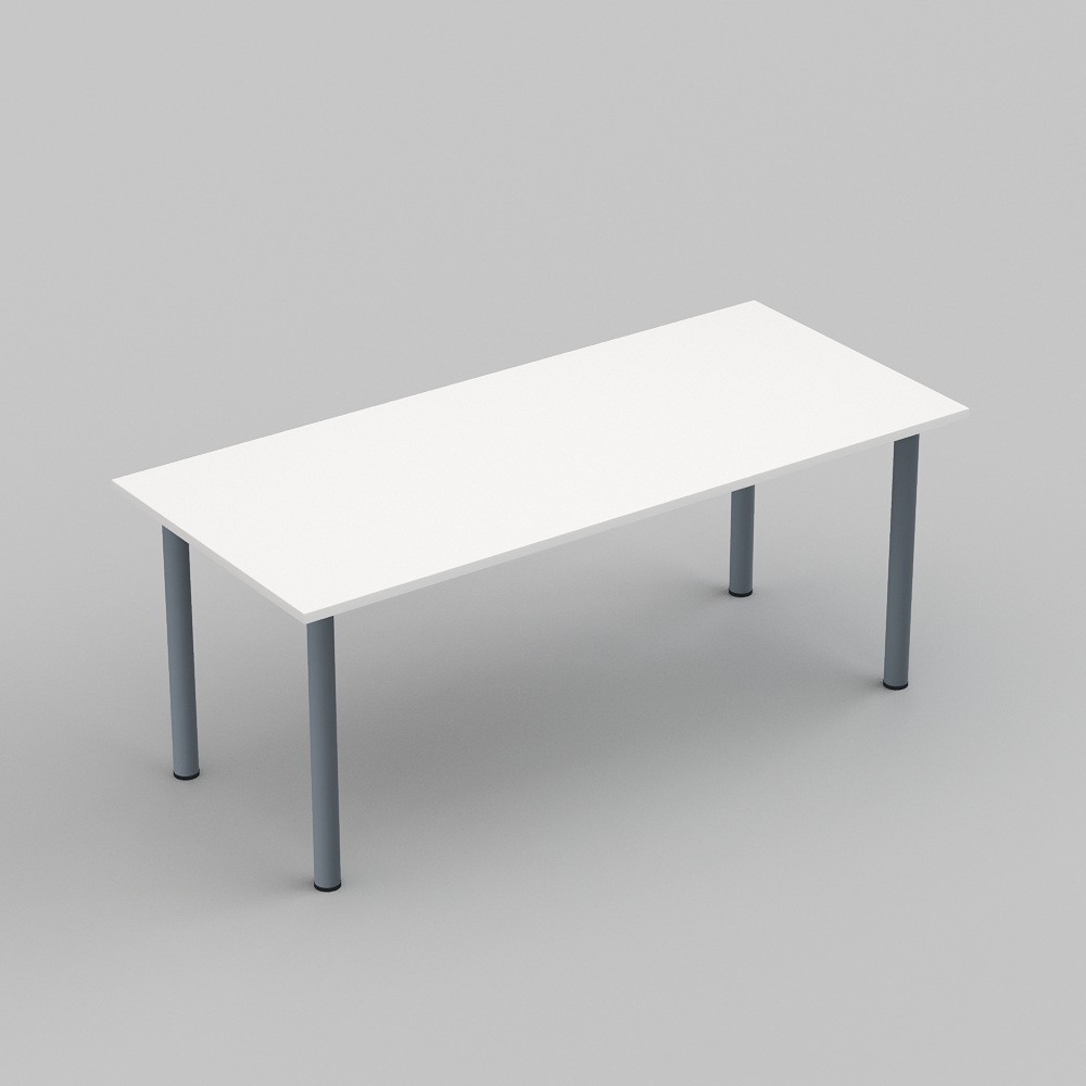 Mesa de personal de comercio exterior Mesa de oficina combinación de sillas de oficina moderna simple mesa de barra de mesa de reunión multipersona