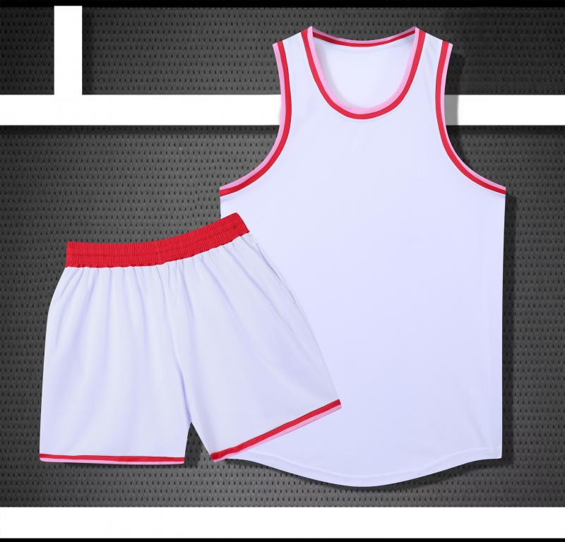 Nuevo al por mayor ropa de baloncesto de secado rápido para adultos estudiantes entrenamiento chaleco de ropa de baloncesto de niños y niñas set 241