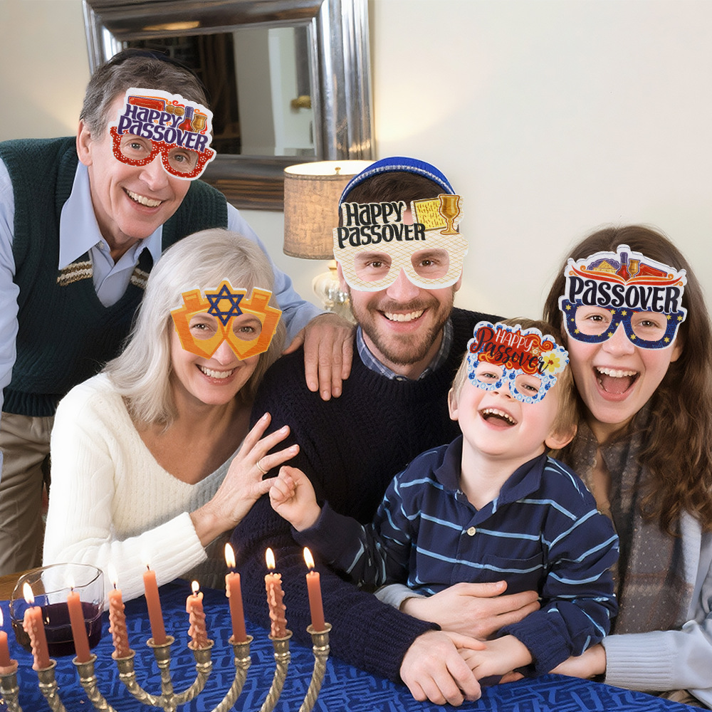 Amazon nuevo passeau Festival gafas niños adultos feliz Pascua fiesta decoración suministros gafas marco