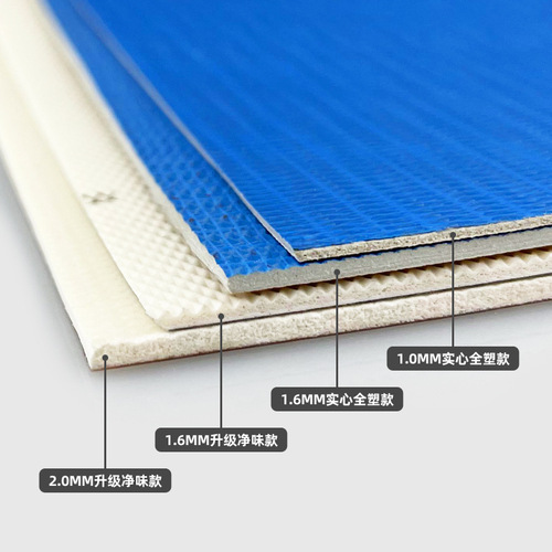 Sanitary Room Waterproof Bathroom Floor Mat Anti-Slip PVC Floor Tile Commercial Wear-Resistant Plastic Flooring