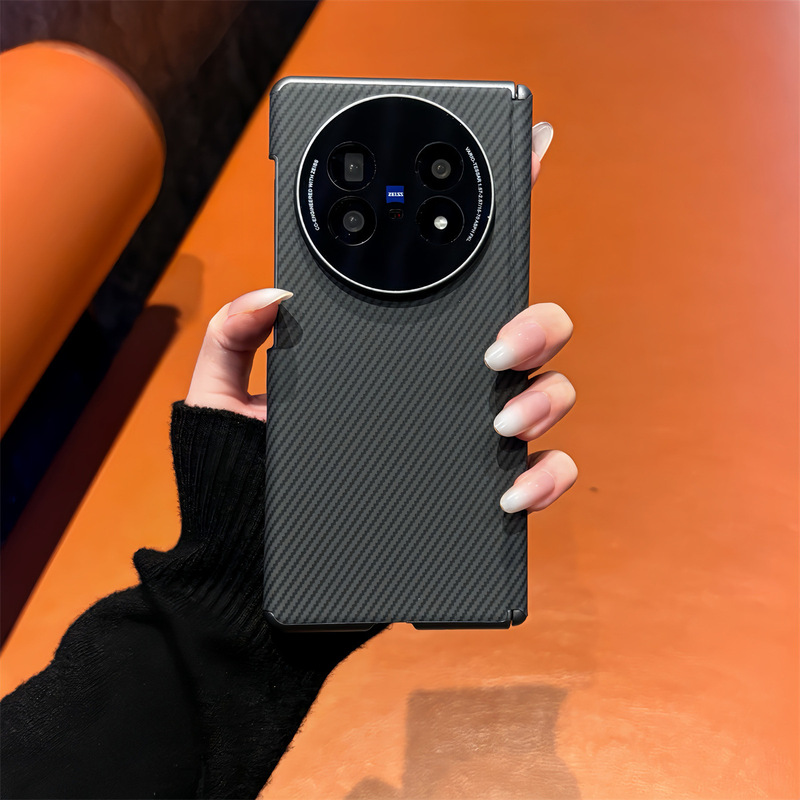 vivo x fold5 携帯電話ケース 中央軸磁気吸着式 Xfold5 ガンメタルカラー ダブル中央軸ケブラ|undefined