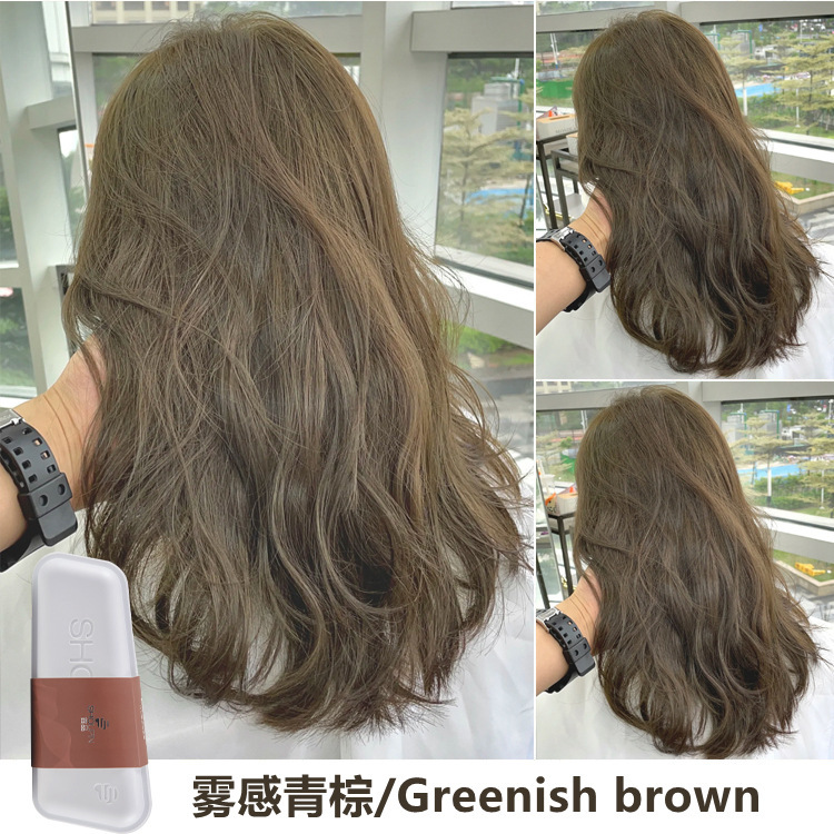 ギフトボックスミスト紅茶 2025 人気のカラー染毛剤女性のための植物ベリーカビレッド純粋な自宅で髪を染める|undefined