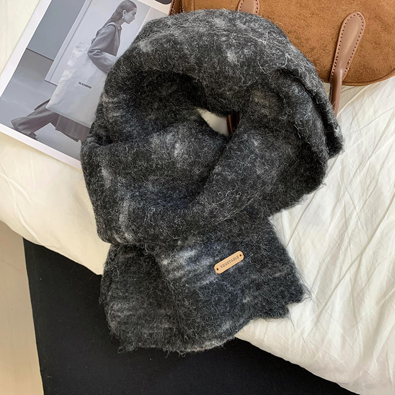 2025 bufandas coreanas nuevas bufandas calientes y suaves bufandas de dama bufandas de lana de punto bufandas al por mayor