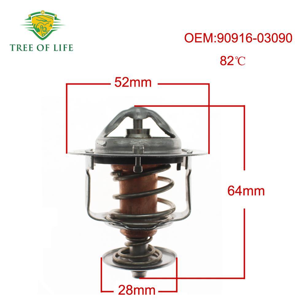 21200 - 4M500 para el termostato de refrigerante de Nissan Toyota 82c