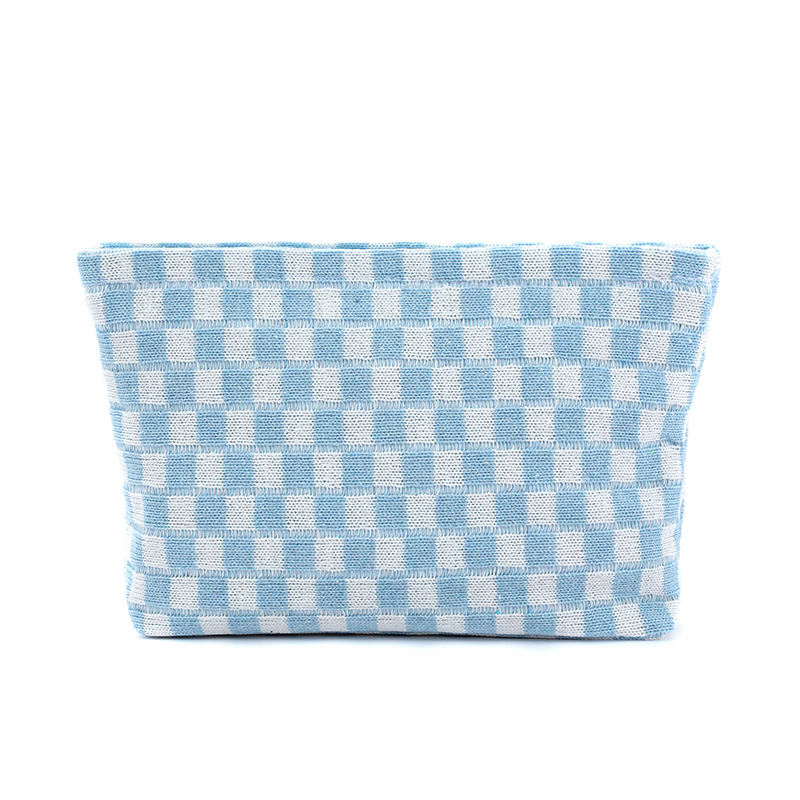 파란색과 흰색 격자