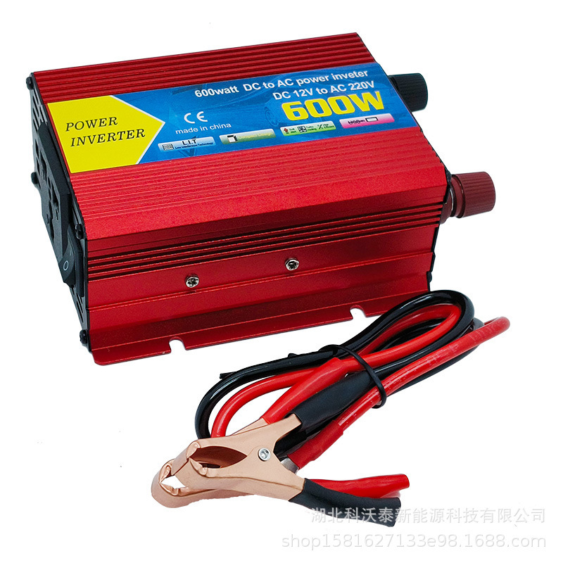 Inverter DC12V a AC220V para automóviles con alta potencia de socket estándar de EE.UU.