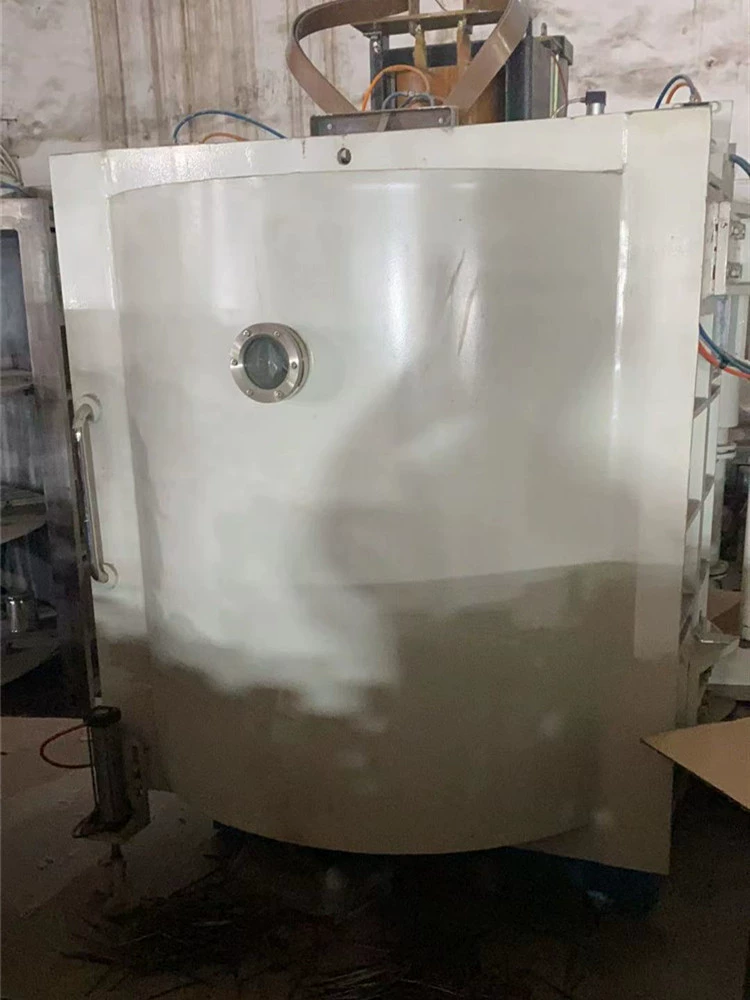 Используется 1200 двойная дверная машина для внутреннего покрытия Стеклокерамическая чашка внутренней стены гальваническое оборудование используется вакуумная лакировочная машина