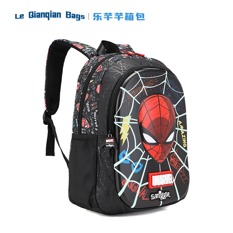 Australia Smiggle máscara Spider-Man bolsas escolares niños grandes cool bolsas escolares de gran capacidad libros