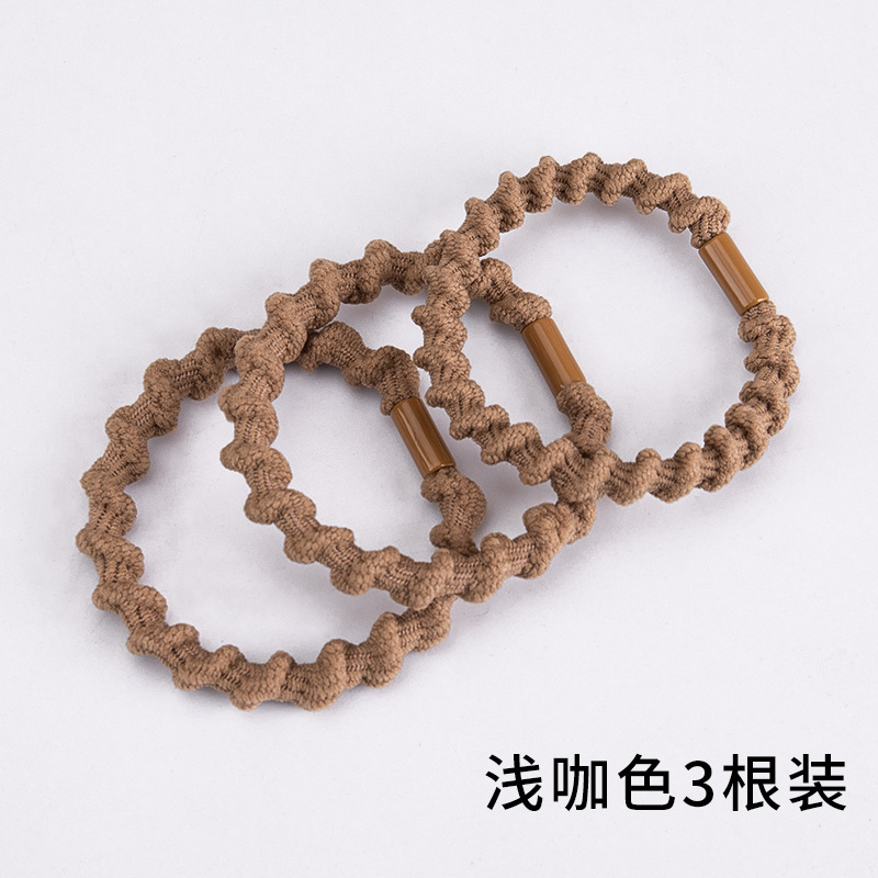 Banda de pelo cuerda de pelo al por mayor banda de goma lazo de pelo de alta elástica accesorios para el cabello nueva Alta Cola de Caballo horquilla banda de pelo banda de goma cuerda de pelo