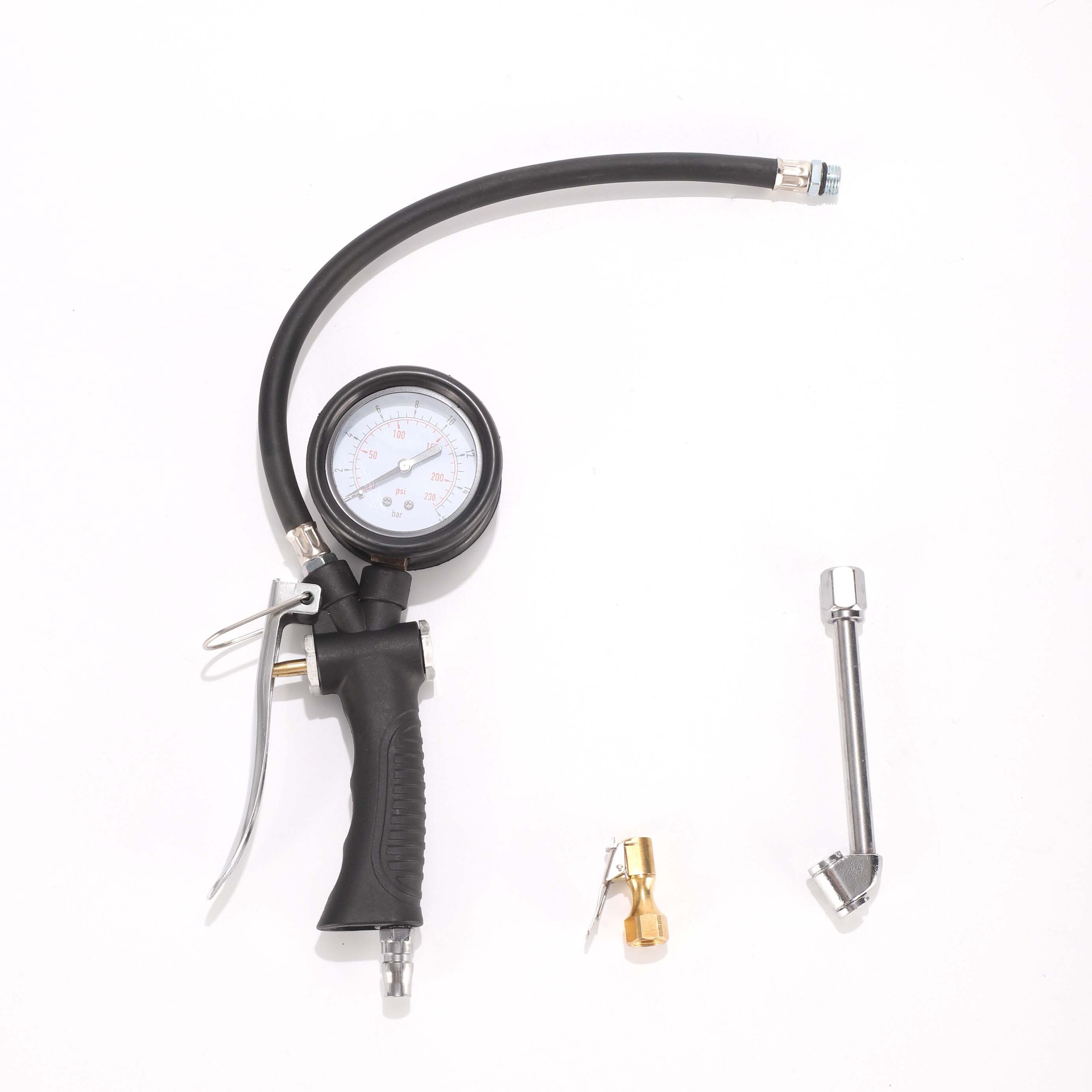 High-Precision Tire Pressure Gauge, Digital Display Pressure Meter, Car Tire Pressure Gauge, Oil-Immersed Tire Pressure Gauge, Inflator Gauge Wholesale