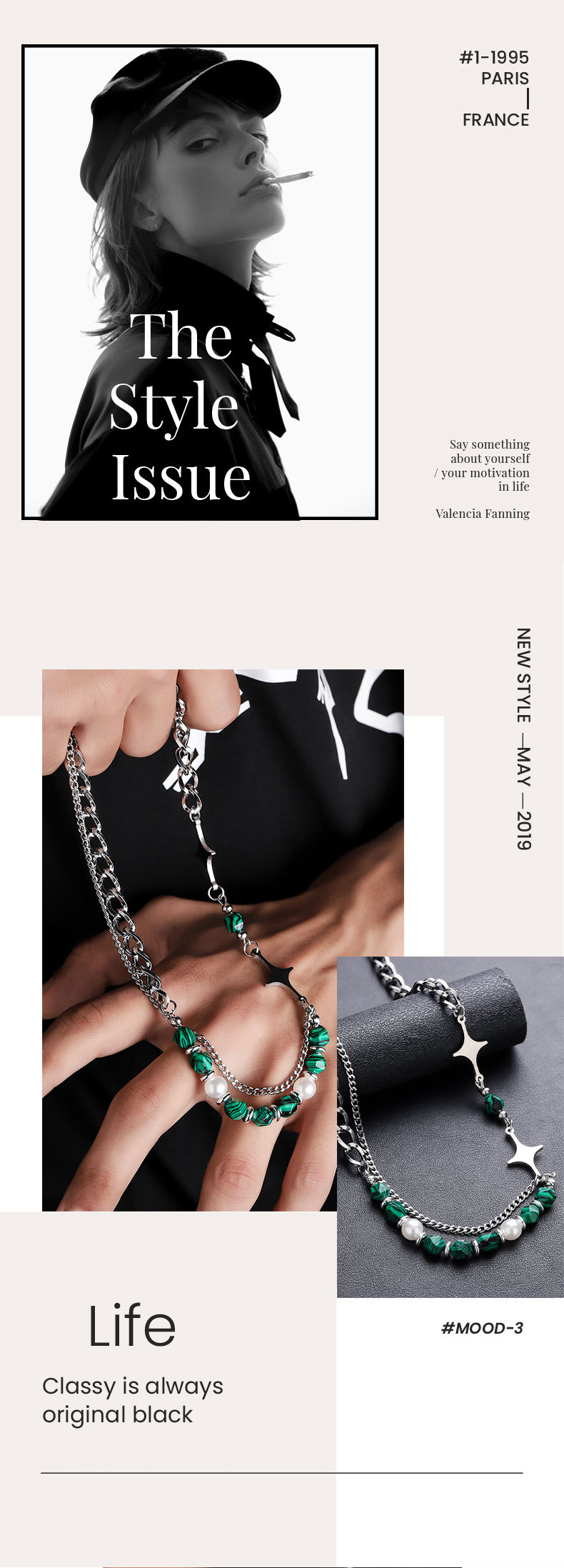 28g Weight Lobster Trigger Clasp Closure Clasp Closure Type Titanium Steel Pendant Material Simple Style Geometric Titanium Steel Men's Necklace Men Chain Necklaces