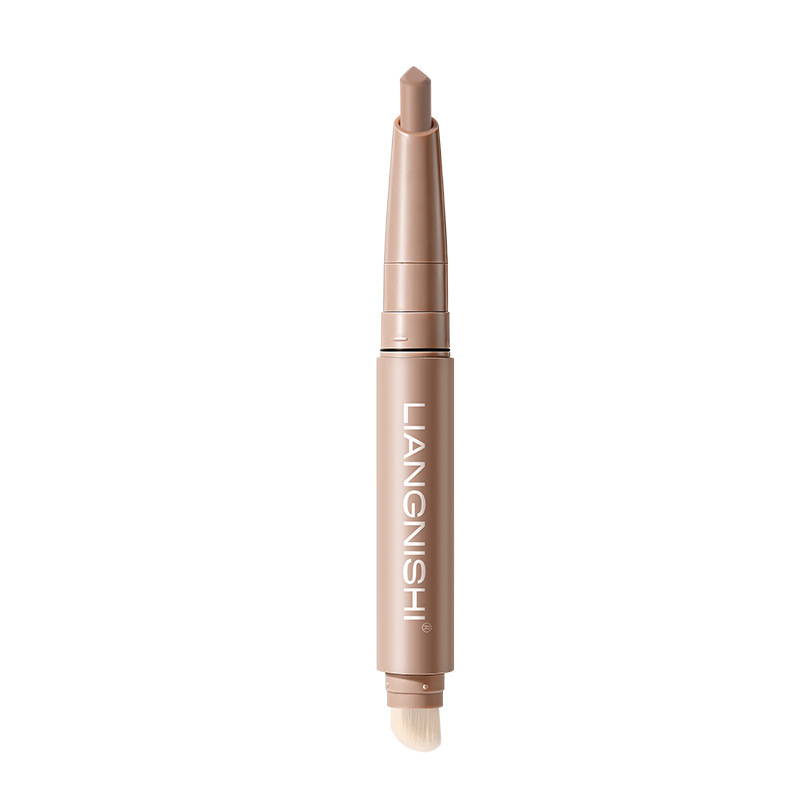 Belleza Nishi escultura tridimensional de doble cabeza varilla de reparación de belleza natural brillante sombra de la nariz sin quitar el maquillaje de doble cabeza fabricantes de reparación de belleza