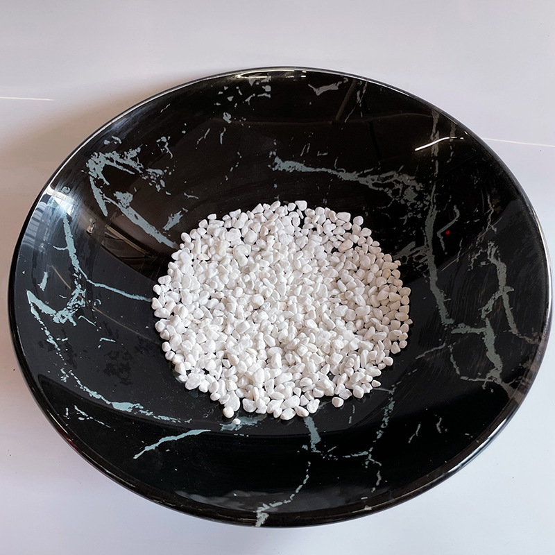 Hotel Floor-Standing Ashtray with Basin, Stainless Steel Trash Can, Glass Ceramic Basin, Stone Rice Basin, Black and White Root Garbage Basin