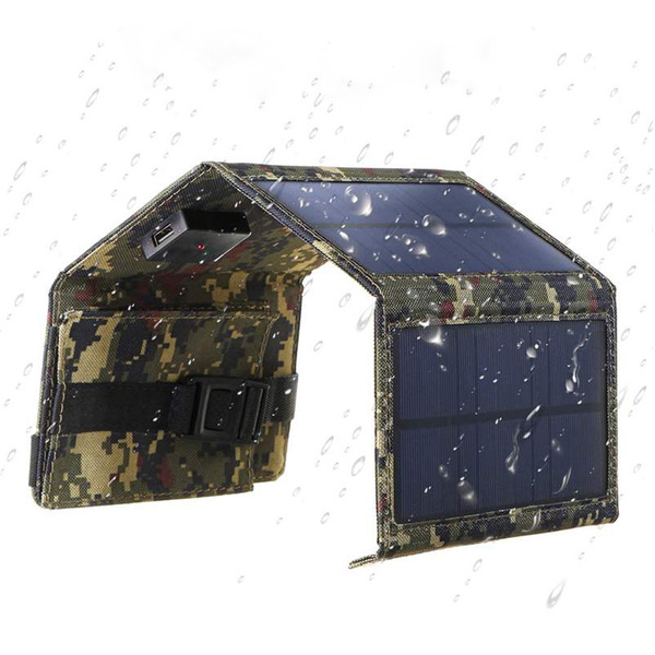 Handheld battery solar-powered