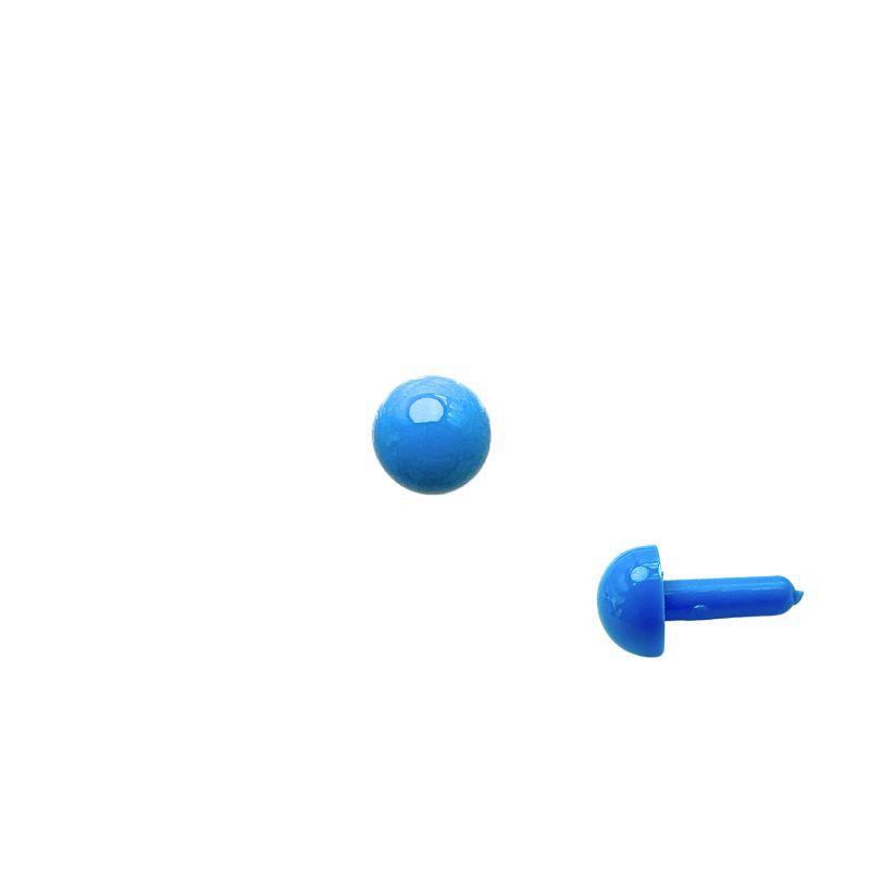 Ojo redondo pie recto mango recto ojo nariz poke fieltro de lana Twist stick DIY accesorios de muñeca hechos a mano