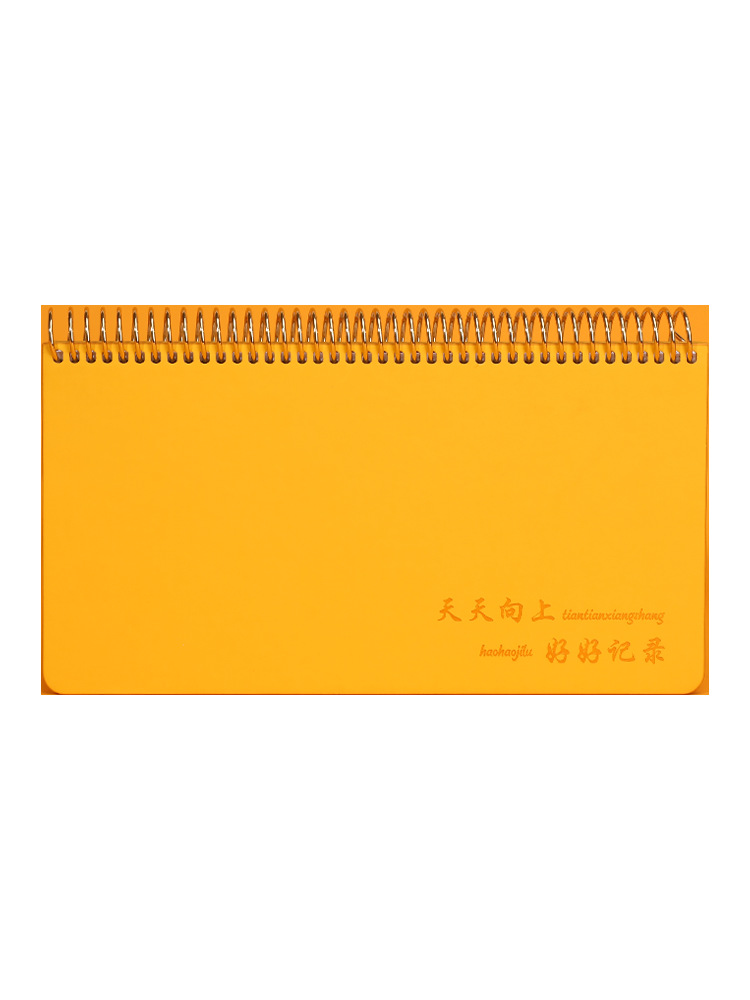 每日计划本笔记本无期限日程本铝线圈记事本周计划时间管理日记本