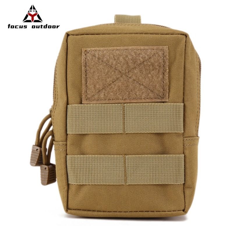 Bolsa de montaje multifuncional MOLLE para montar bolsas tácticas de camuflaje para teléfonos móviles paquete médico de emergencia