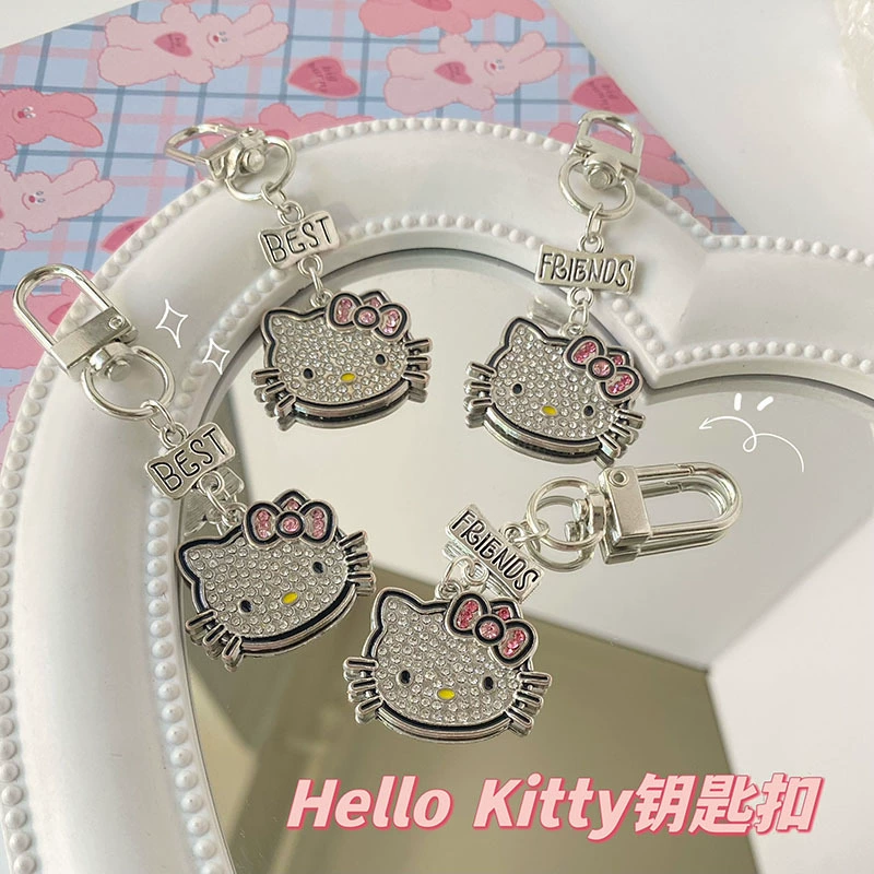 Брелок Hello Kitty со стразами