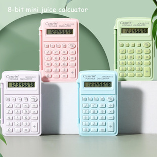 Cross-Border 8-Digit Portable Calculator Office Financial Student Calculator Shein Temu Dropshipping Labeling