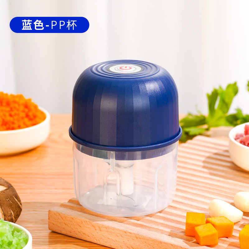 JLL7003迷你电动捣蒜器Type-c充电儿童辅食无线搅拌料理机源头厂|undefined