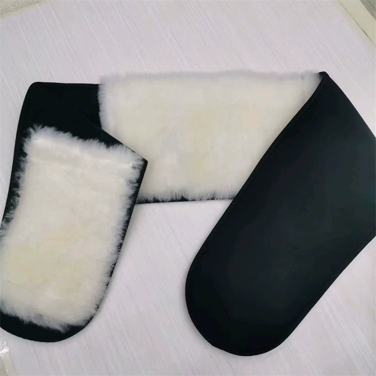 Фабрика Оптовая мех интегрированный овчины талии шерсть талии защиты холодная-доказательство теплый мех интегрированный