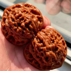 メーカーの卸売り水文はクルミの元の杭の王勇の大きい官吏の帽子の虎の頭の白い獅子の四つのビルの元宝のヒキガエルの頭を遊びます。