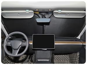 Customized Toyota Car-Specific Sunshade for Sun Protection and Heat Insulation, Foldable Sunshade for Camry, Rav4, Prius