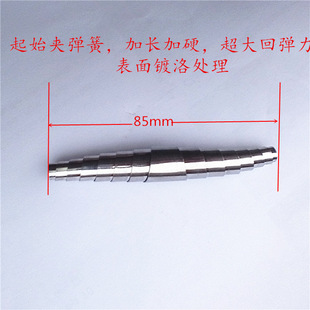 Badminton racket threading machine, pulling machine starting clip spring, hardened, large elastic force, blocking pliers spring