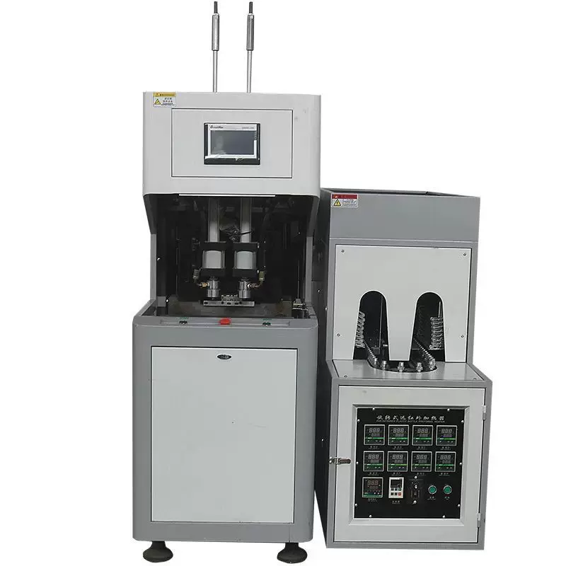 台州吹瓶机厂家出售PET半自动一出二72头烘箱半自动塑料吹塑机