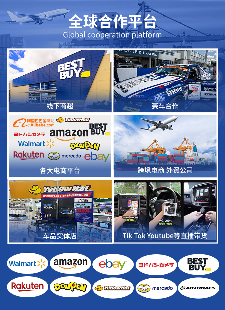Cross-Border Wired to Wireless Carplay Box Android Auto Car-Machine Interconnection Module Carplay Box