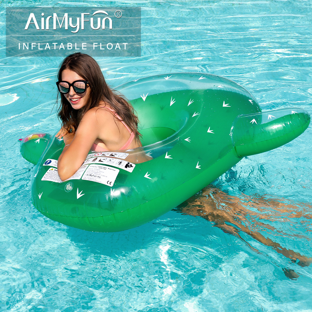 AMF | Anillo de natación Internet celebridad adultos niños grande inflable flotante anillo de agua juguetes axila cactus anillo de natación