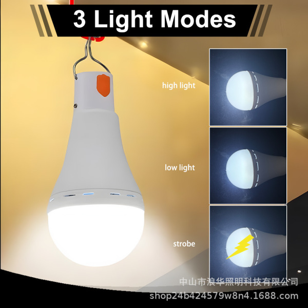 Round LED bulb