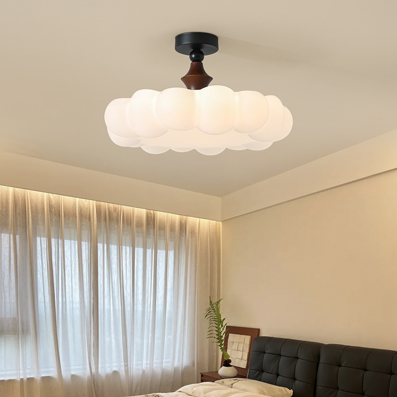 Lámpara de estilo medieval francesa estudio sala de niños estilo crema de alto nivel sensación moderna simple protección de los ojos lámparas 461L