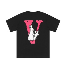 VLONE x FR2 联名卡通兔子印花TEE夏季宽松街头风潮牌短袖T恤棉