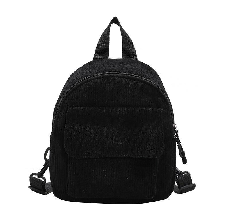 Damen Rucksack Im Vintage Look Aus Kord Für Schule Und Alltag_voghion.com