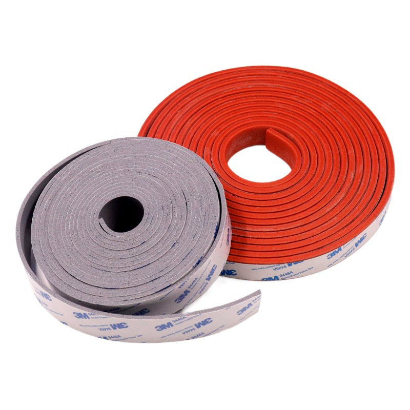 Huaqi Клейкая пена для дверных и оконных дверей уплотнительная лента из силиконовой резины, устойчивая к высоким температурам губчатая полоса, автомобильная самоклеящаяся пенная лента