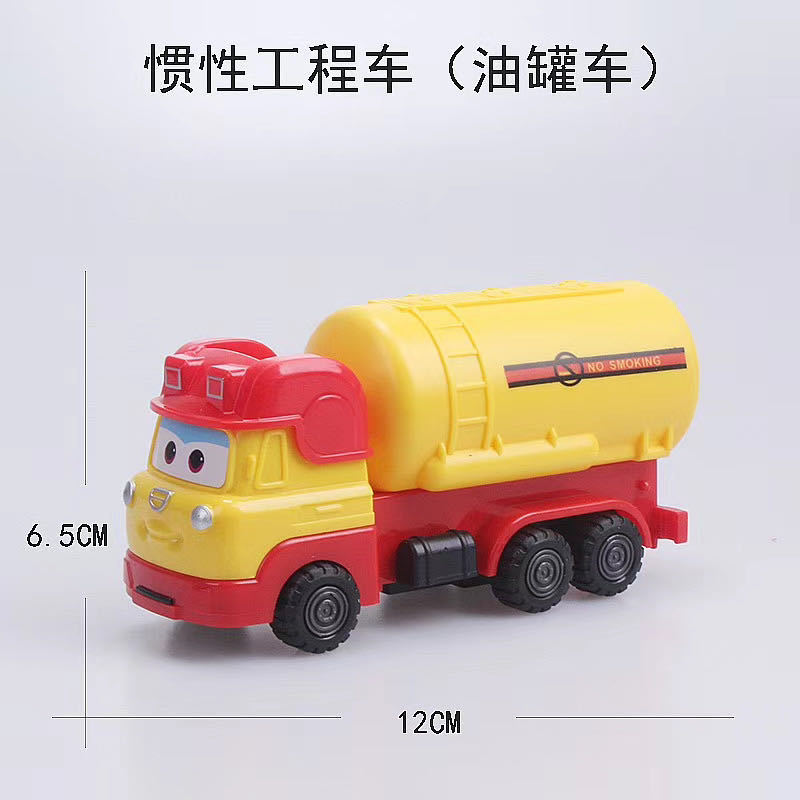 Celebridades de Internet decoración de pasteles de cumpleaños para niños decoración grúa excavadora camión de ingeniería grúa torre postre de cumpleaños accesorios de vasos de papel