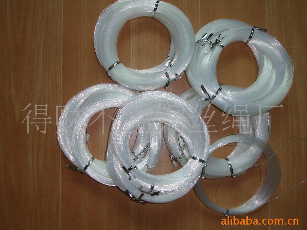 厂家供应尼龙鱼丝线钢丝线多规格弹力线水晶线DIY饰品配件批发