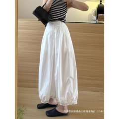 条纹背心花苞裙套装清纯系夏日绝美减龄穿搭一整套女2025新款夏季