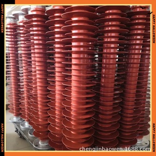 66KV high voltage composite silicone rubber post insulator FZSW-66/10 line support rod shape FXBW-66/5