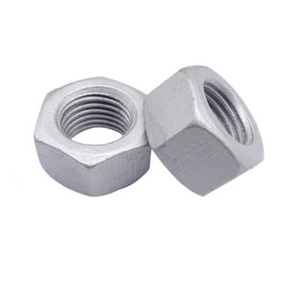 Hot-Dip Galvanized Nuts Hot-Dip Galvanized Flat Nuts Hot-Dip Galvanized Hexagonal Nuts