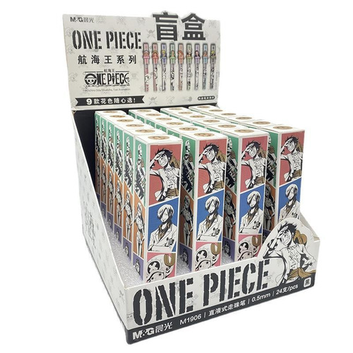 Chenguang blind box pen wholesale cartoon Lin Shen doesn't know where to press the gel pen 0.5 black Ultraman various blind box pens