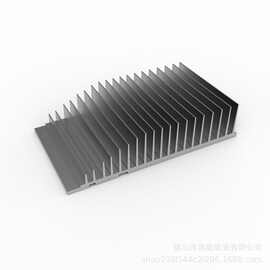 工业铝型材模具研发挤压铝材挤压平板密齿散热器型材加工铝型材