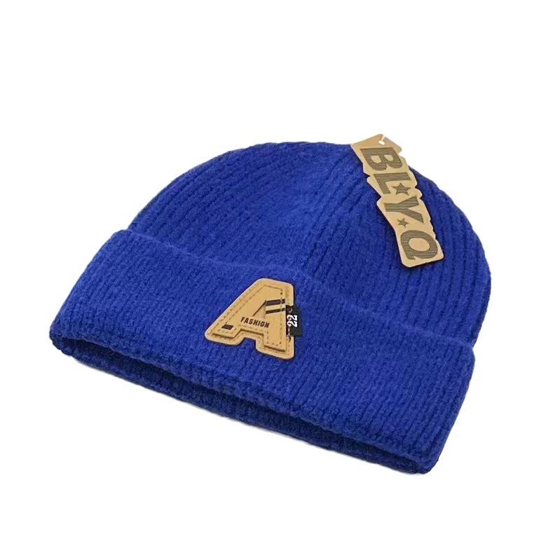 Korean version with winter warmth, pile up woolen cute versatile cold hat, loose revealing face, small and thick knitted_voghion.com